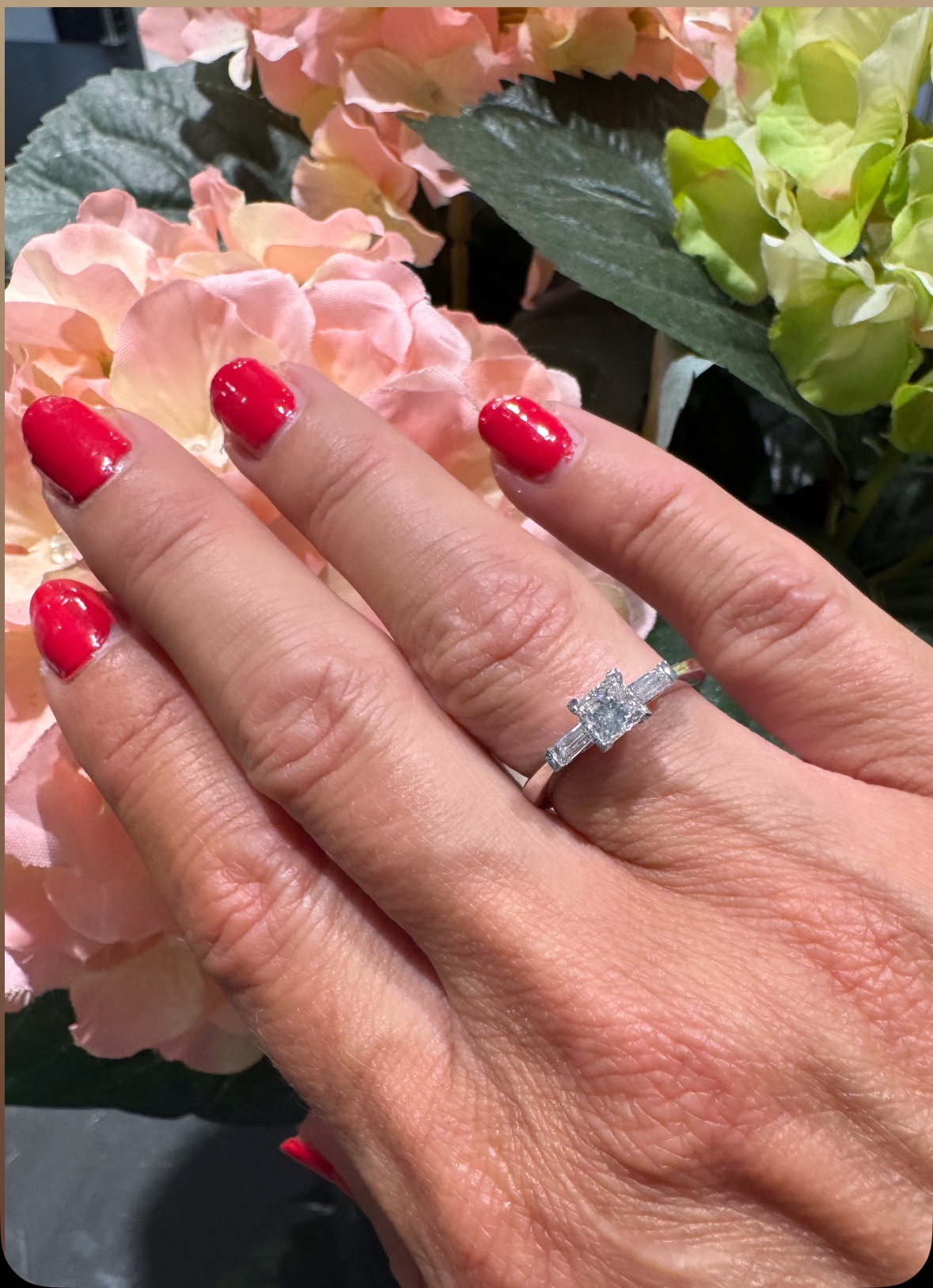 Diamantring 0,78 ct. - Image 3