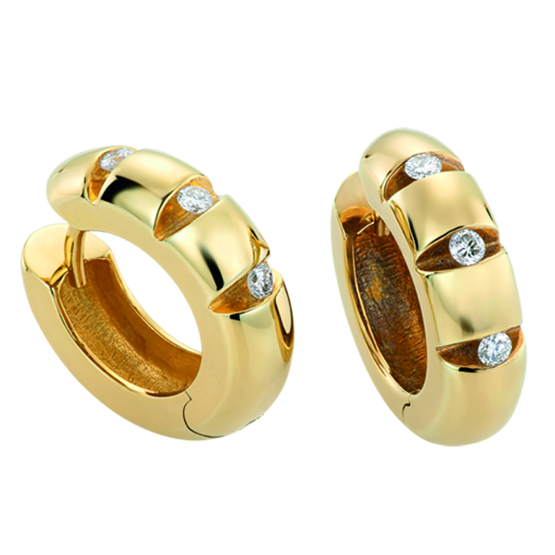 Diamantøreringer 0,24 ct. - Image 2