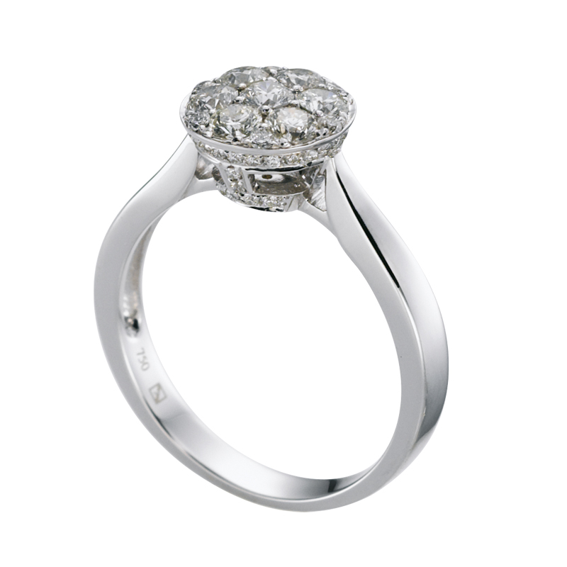 Rosettring 0,73 ct. - Image 2